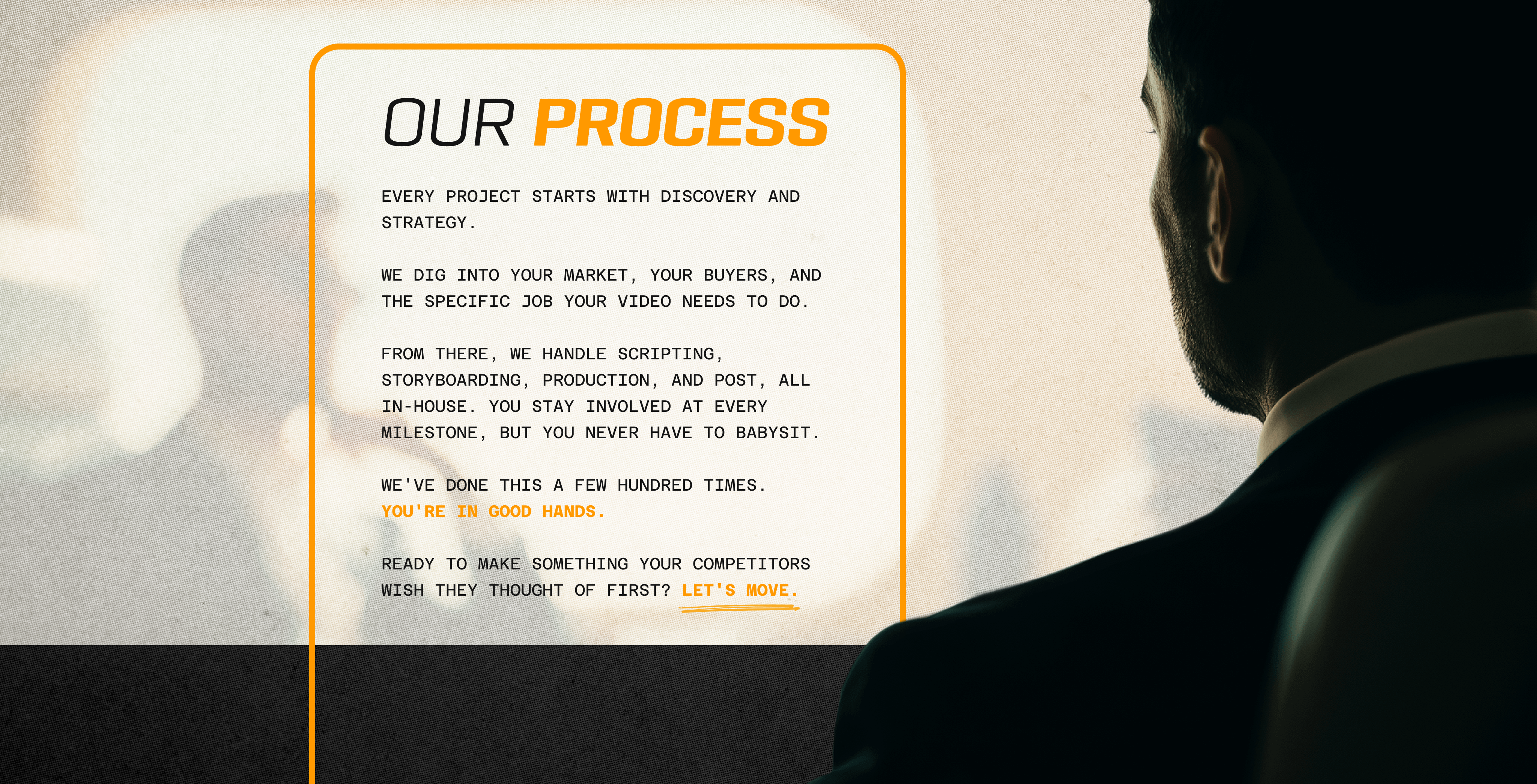 Our creative process — from strategy to delivery